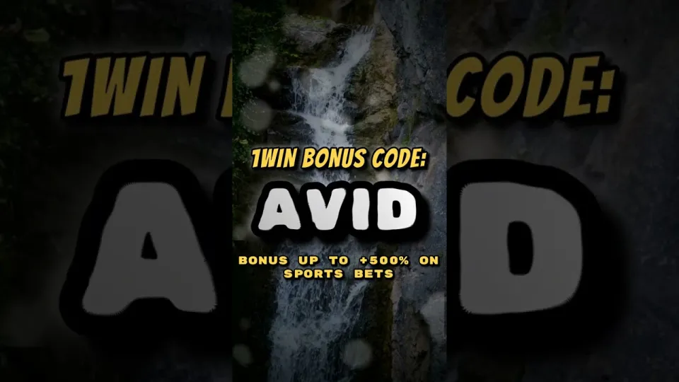 How to use the 1win promo code AVID on your first sports bet
